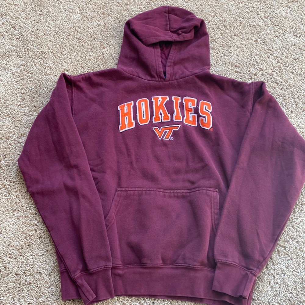 Virginia Tech Hokies hoodie sweatshirt Size youth large